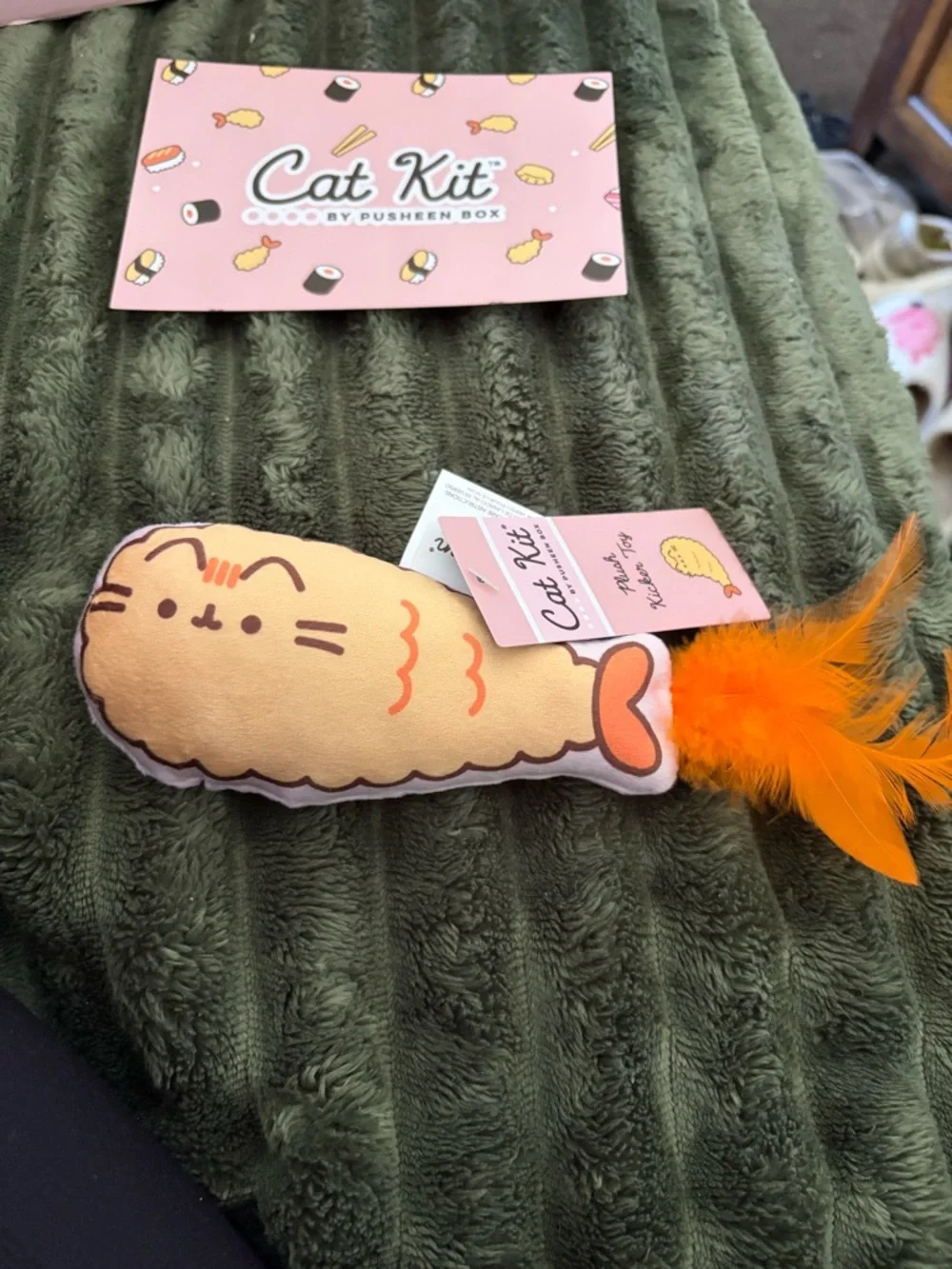 Pusheen 2026 Pet Box with 4 items never opened and 2 extra Pusheen goodies